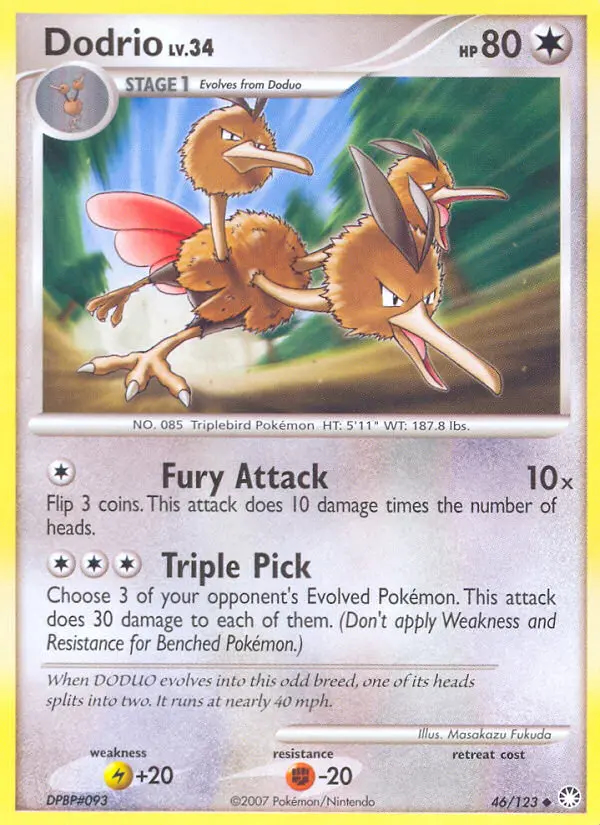 Image of the card Dodrio