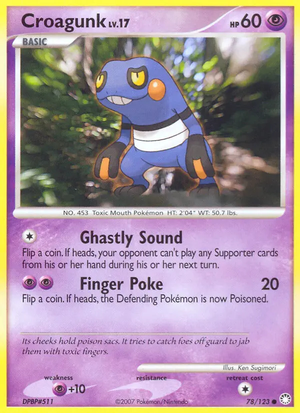 Image of the card Croagunk