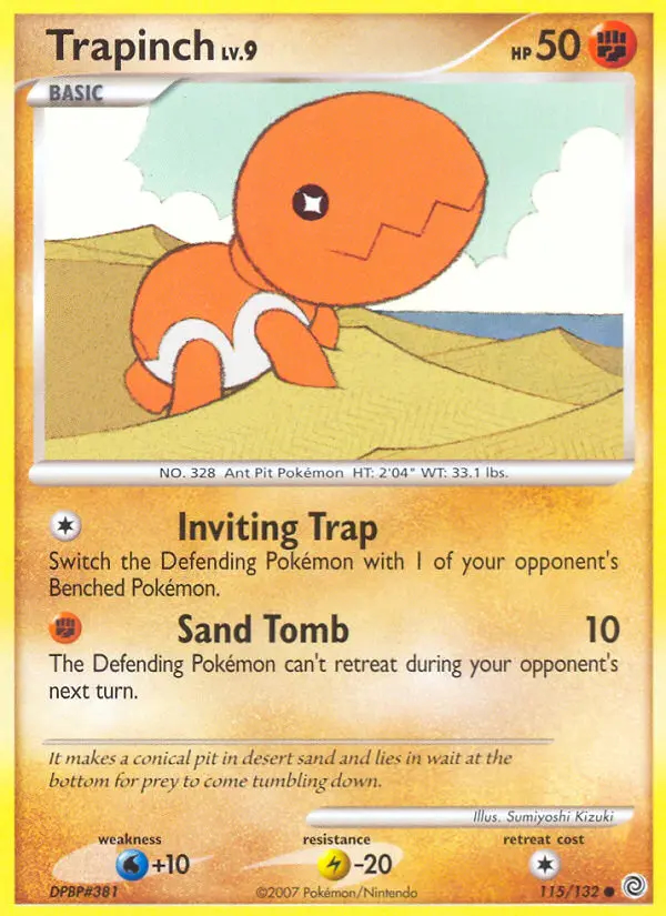 Image of the card Trapinch