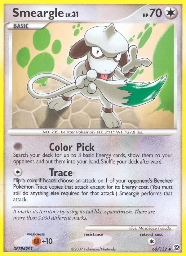 Image of the card Smeargle