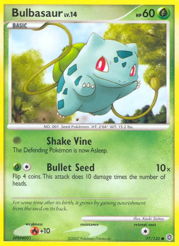 Image of the card Bulbasaur