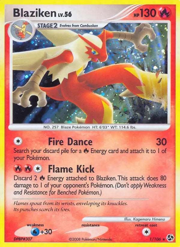Image of the card Blaziken