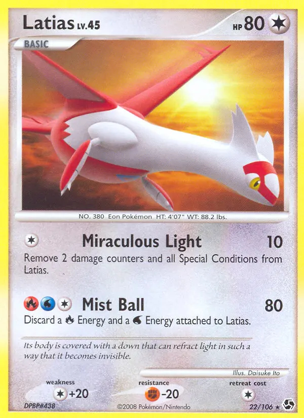 Image of the card Latias
