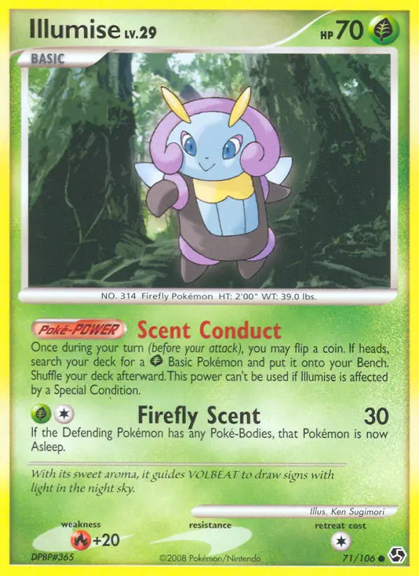 Image of the card Illumise
