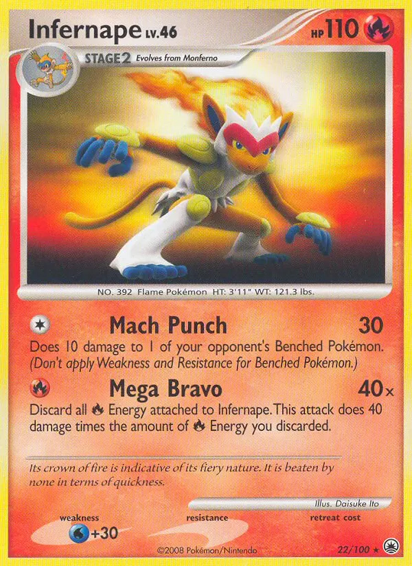 Image of the card Infernape