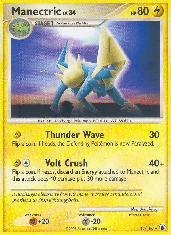 Image of the card Manectric