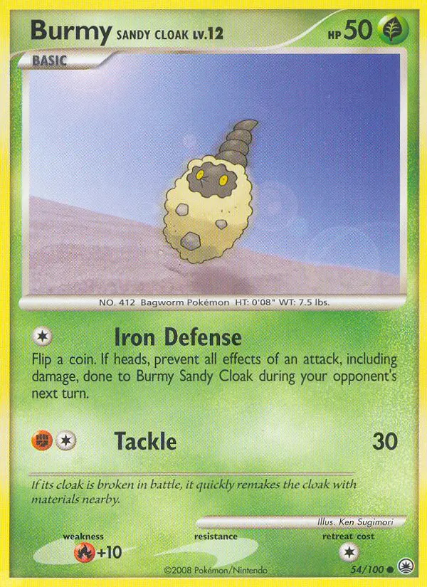 Image of the card Burmy Sandy Cloak