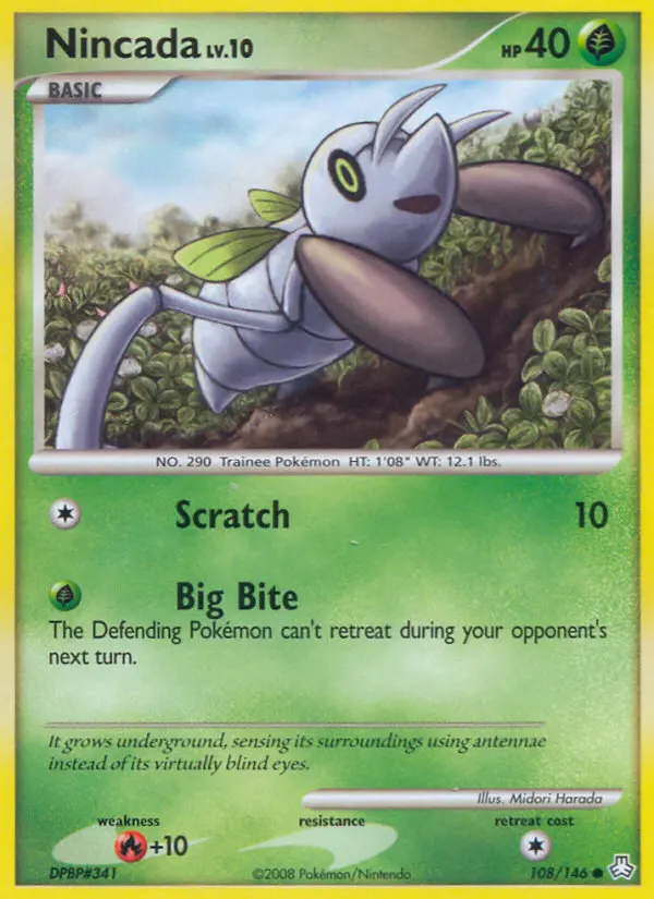 Image of the card Nincada