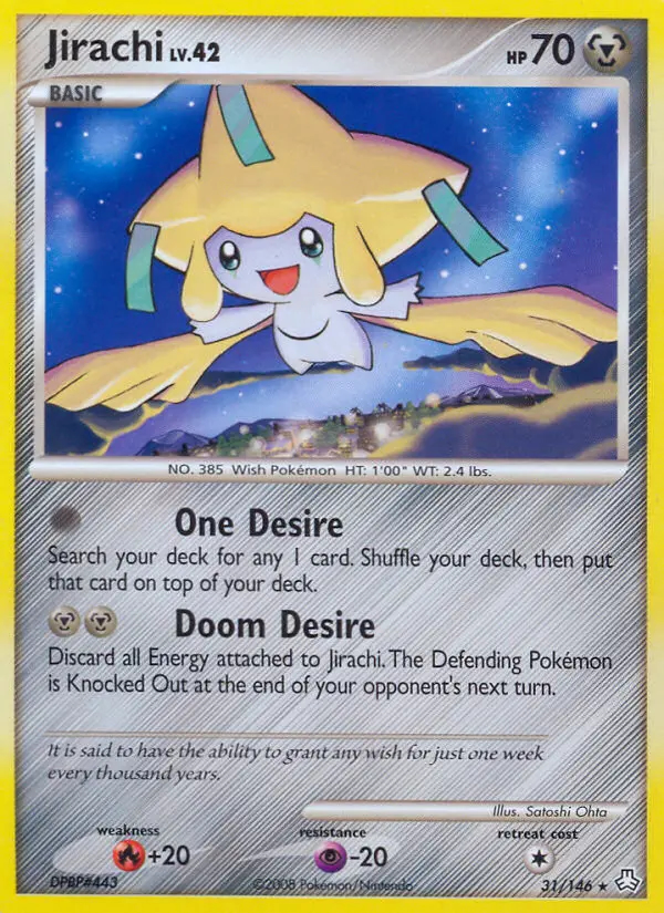 Image of the card Jirachi