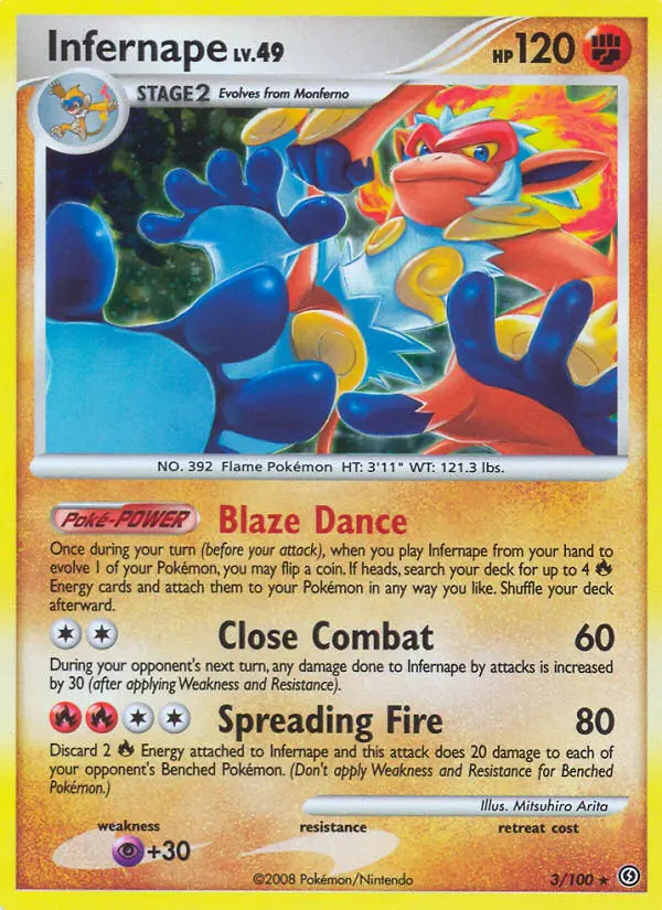 Image of the card Infernape