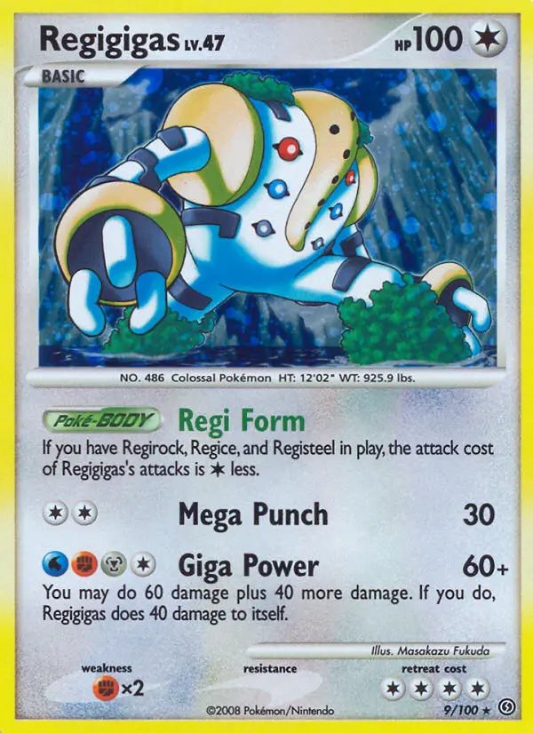 Image of the card Regigigas
