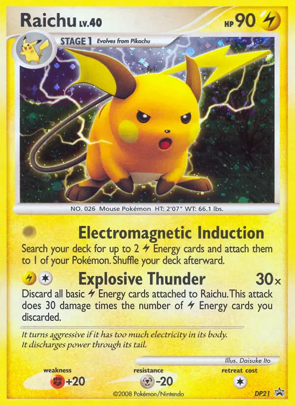 Image of the card Raichu