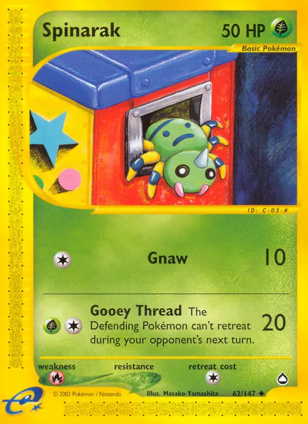 Image of the card Spinarak
