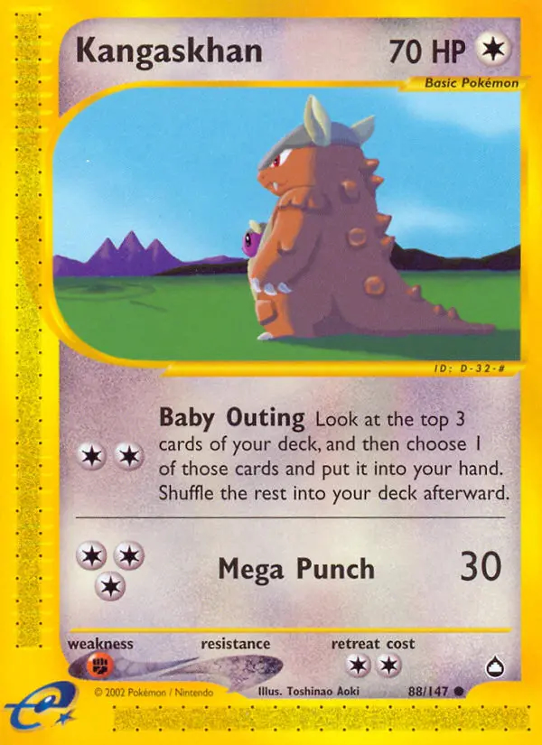 Image of the card Kangaskhan