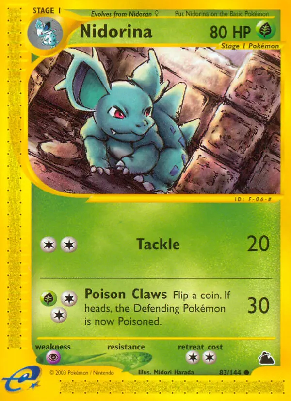 Image of the card Nidorina