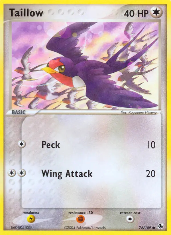 Image of the card Taillow