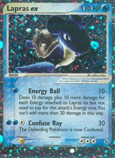 Image of the card Lapras ex