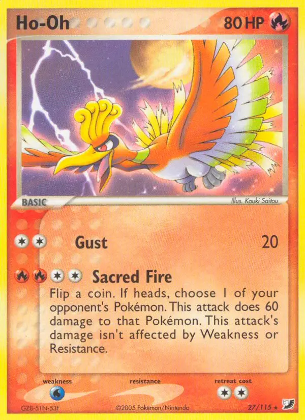 Image of the card Ho-Oh