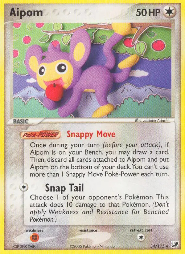 Image of the card Aipom