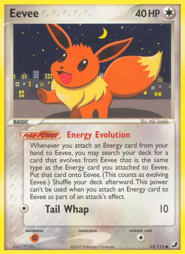 Image of the card Eevee
