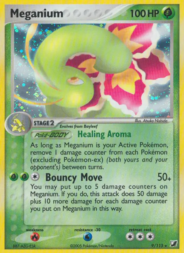 Image of the card Meganium