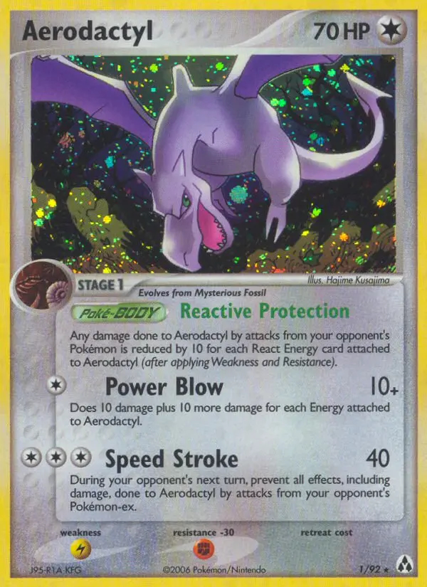 Image of the card Aerodactyl