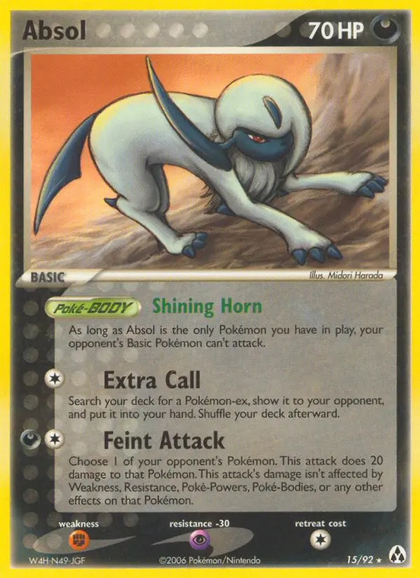 Image of the card Absol