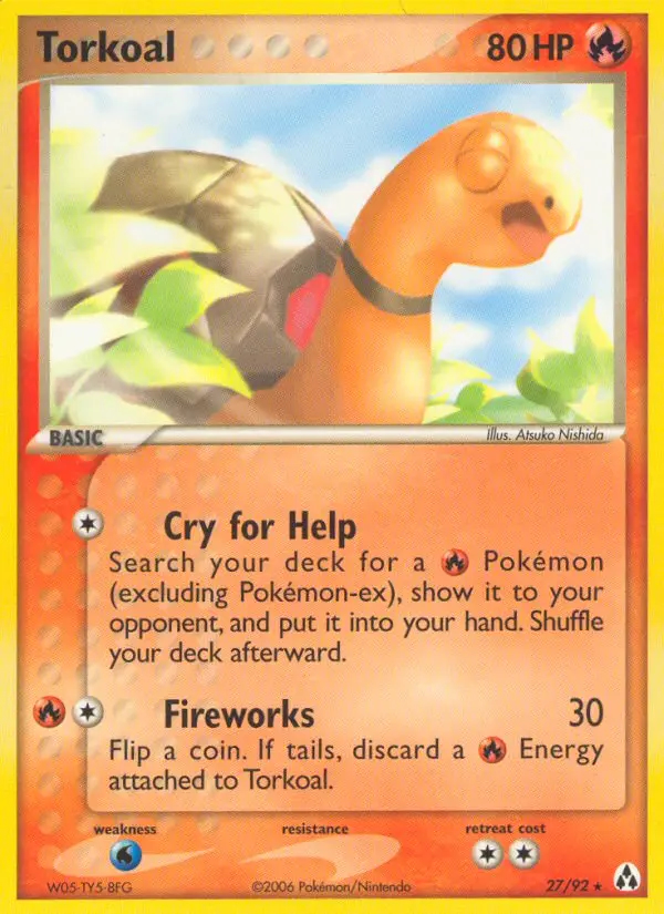 Image of the card Torkoal