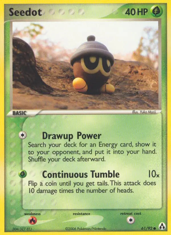 Image of the card Seedot