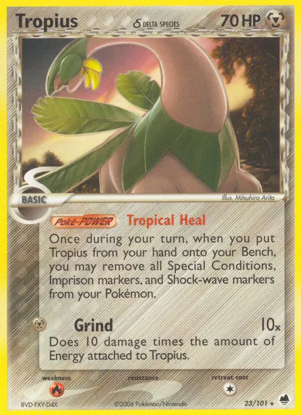 Image of the card Tropius δ