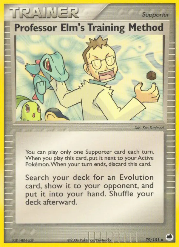 Image of the card Professor Elm's Training Method