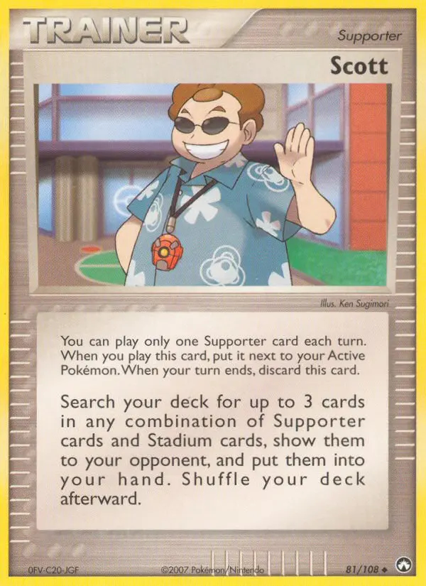 Image of the card Scott
