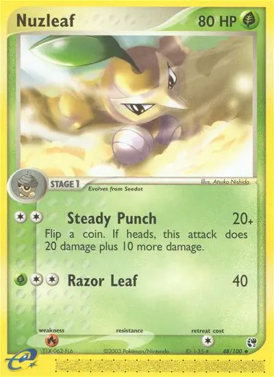 Image of the card Nuzleaf