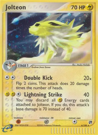 Image of the card Jolteon