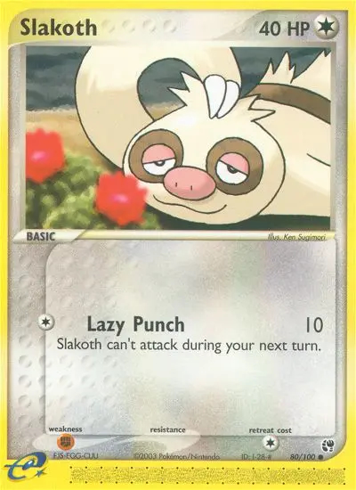 Image of the card Slakoth