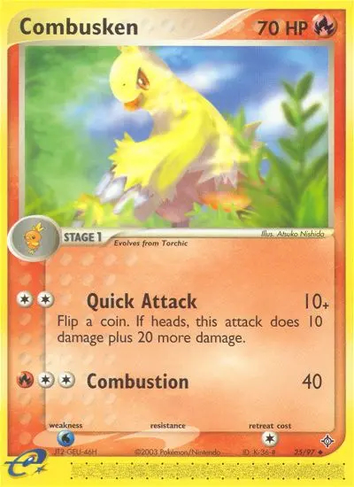 Image of the card Combusken