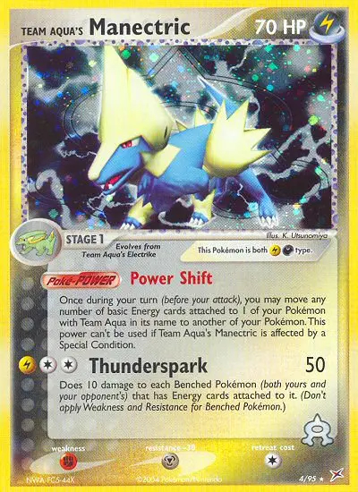 Image of the card Team Aqua's Manectric
