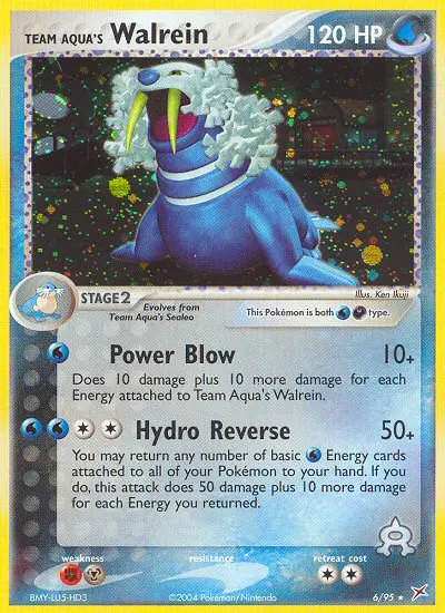 Image of the card Team Aqua's Walrein