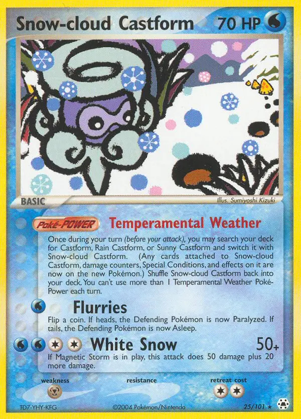 Image of the card Snow-cloud Castform