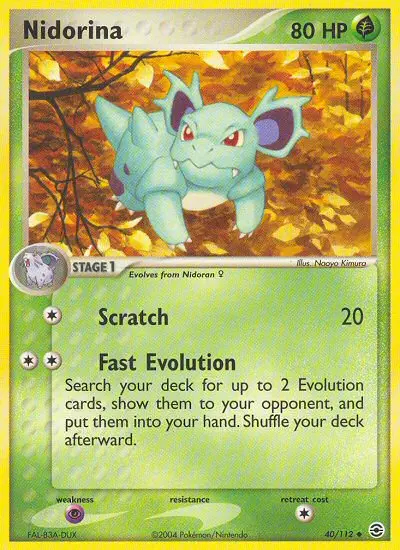 Image of the card Nidorina