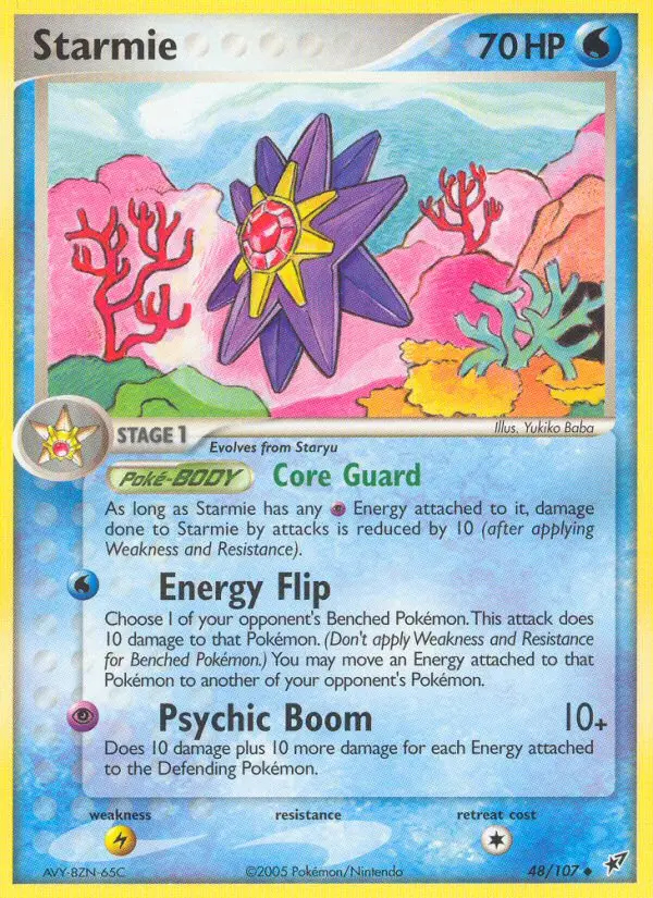 Image of the card Starmie