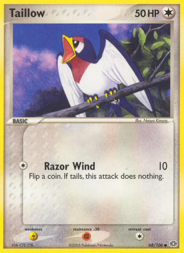 Image of the card Taillow