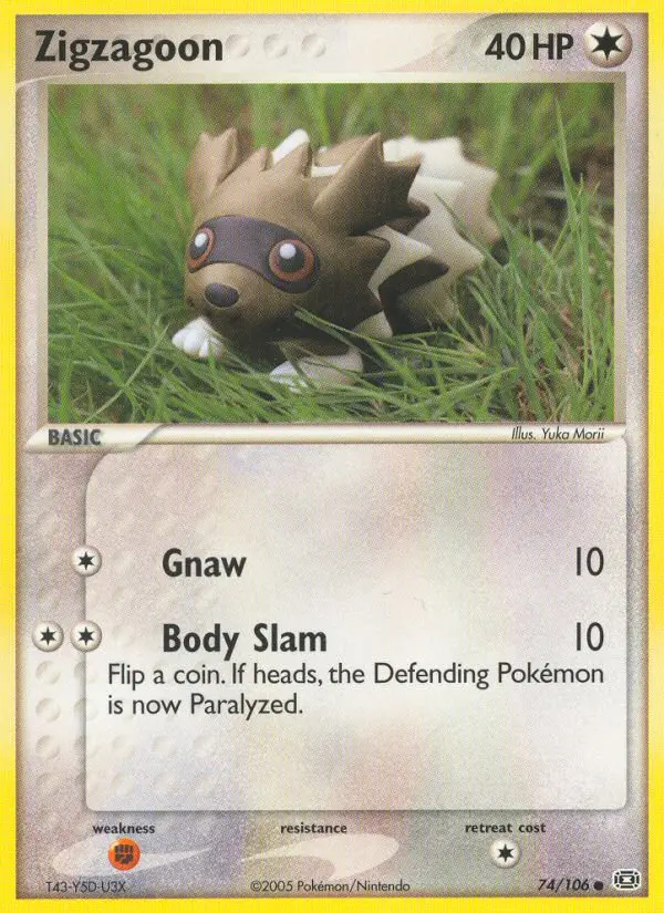 Image of the card Zigzagoon
