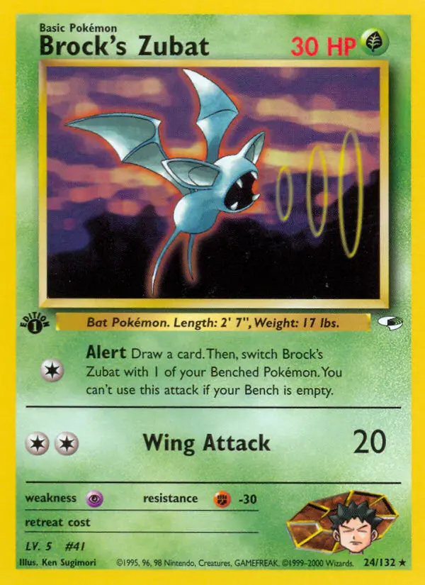Image of the card Brock's Zubat