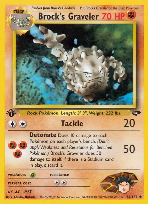 Image of the card Brock's Graveler