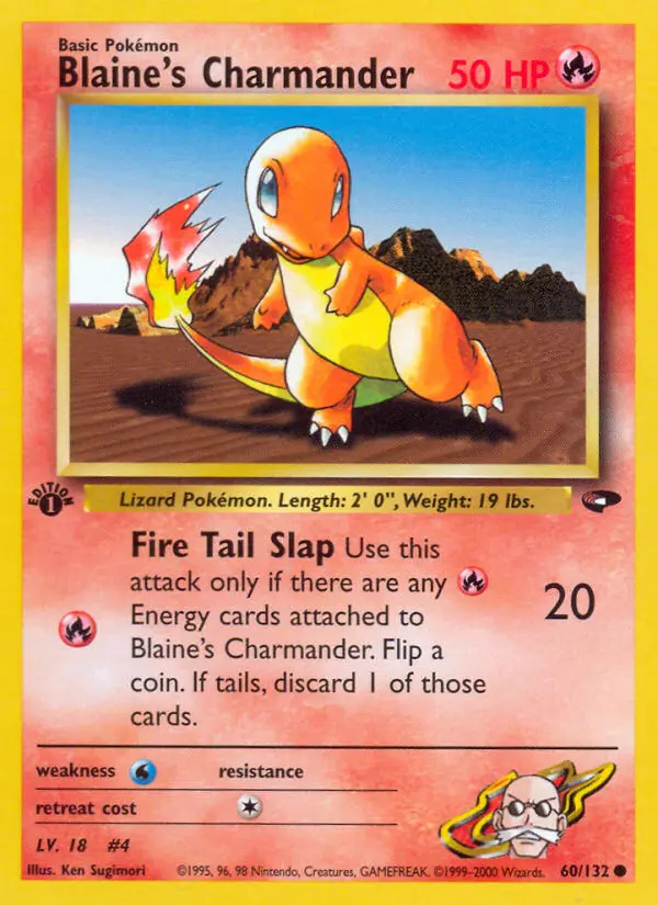 Image of the card Blaine's Charmander