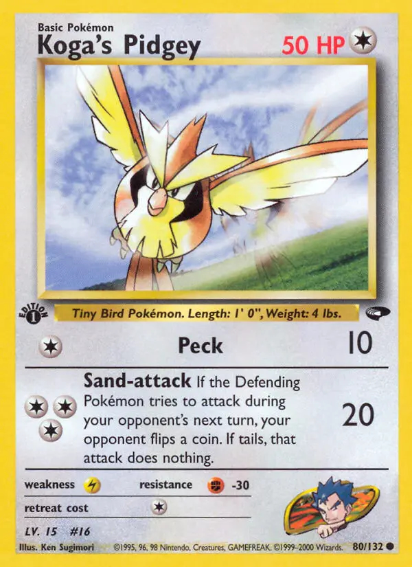Image of the card Koga's Pidgey