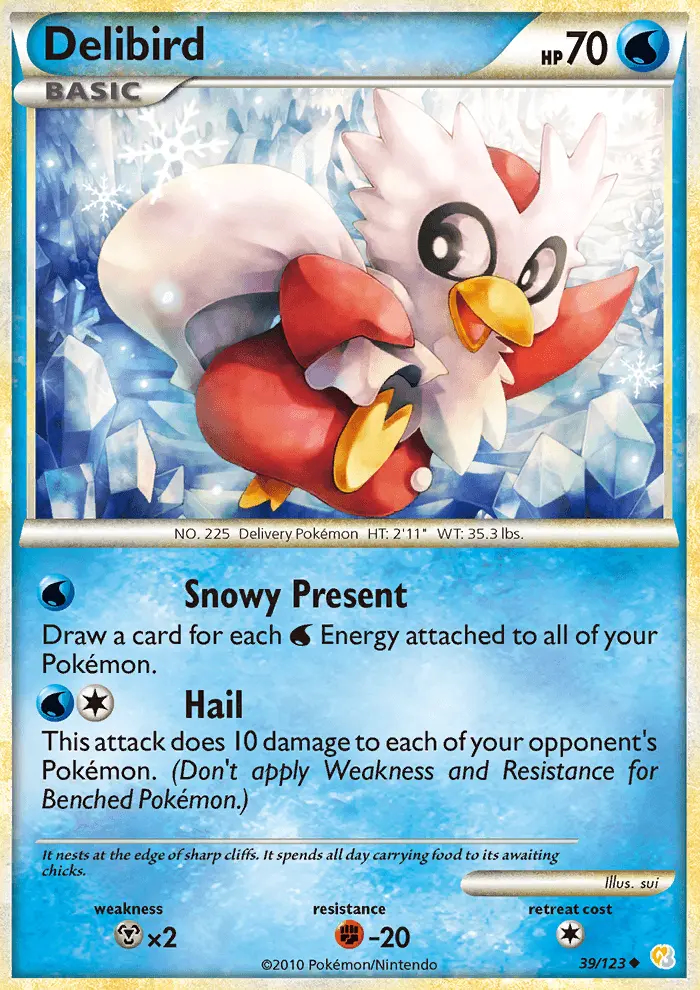 Image of the card Delibird