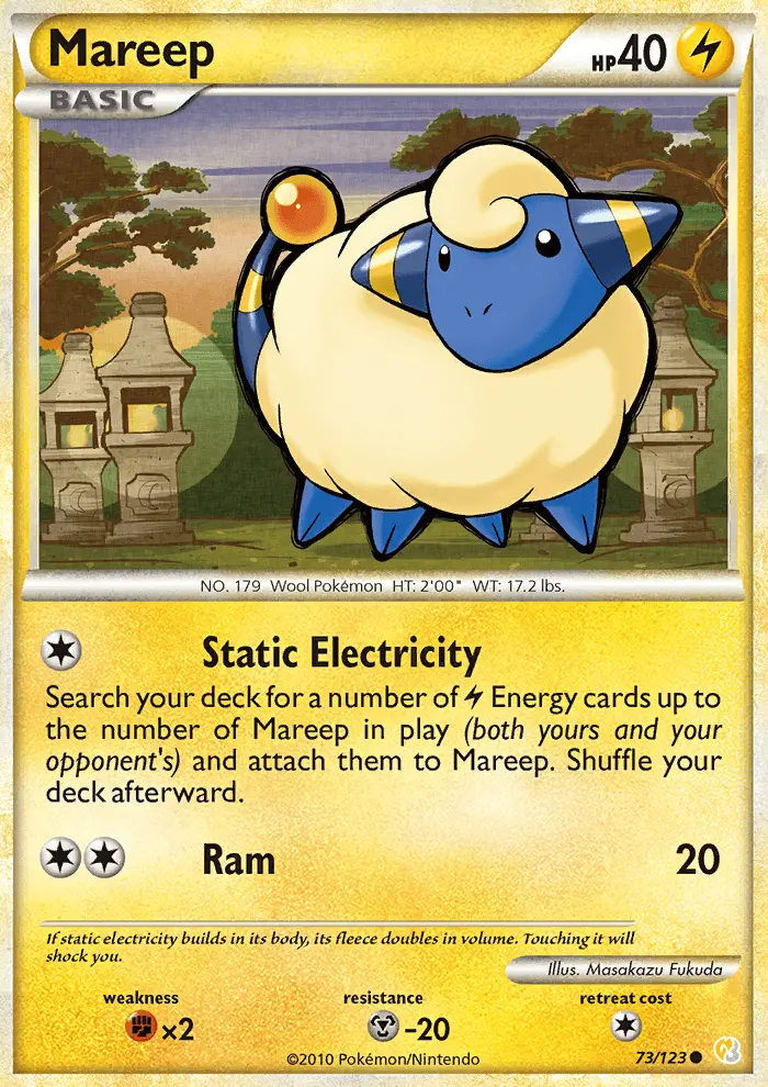 Image of the card Mareep