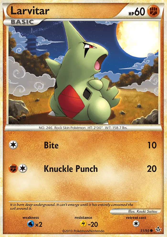 Image of the card Larvitar
